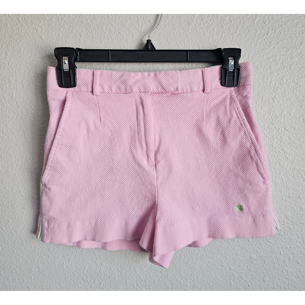 Lilly Pulitzer Pink High Waisted Pin-up Girl Style Shorts Size 2